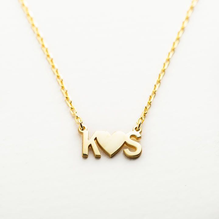Personalized Necklace Attached Letters