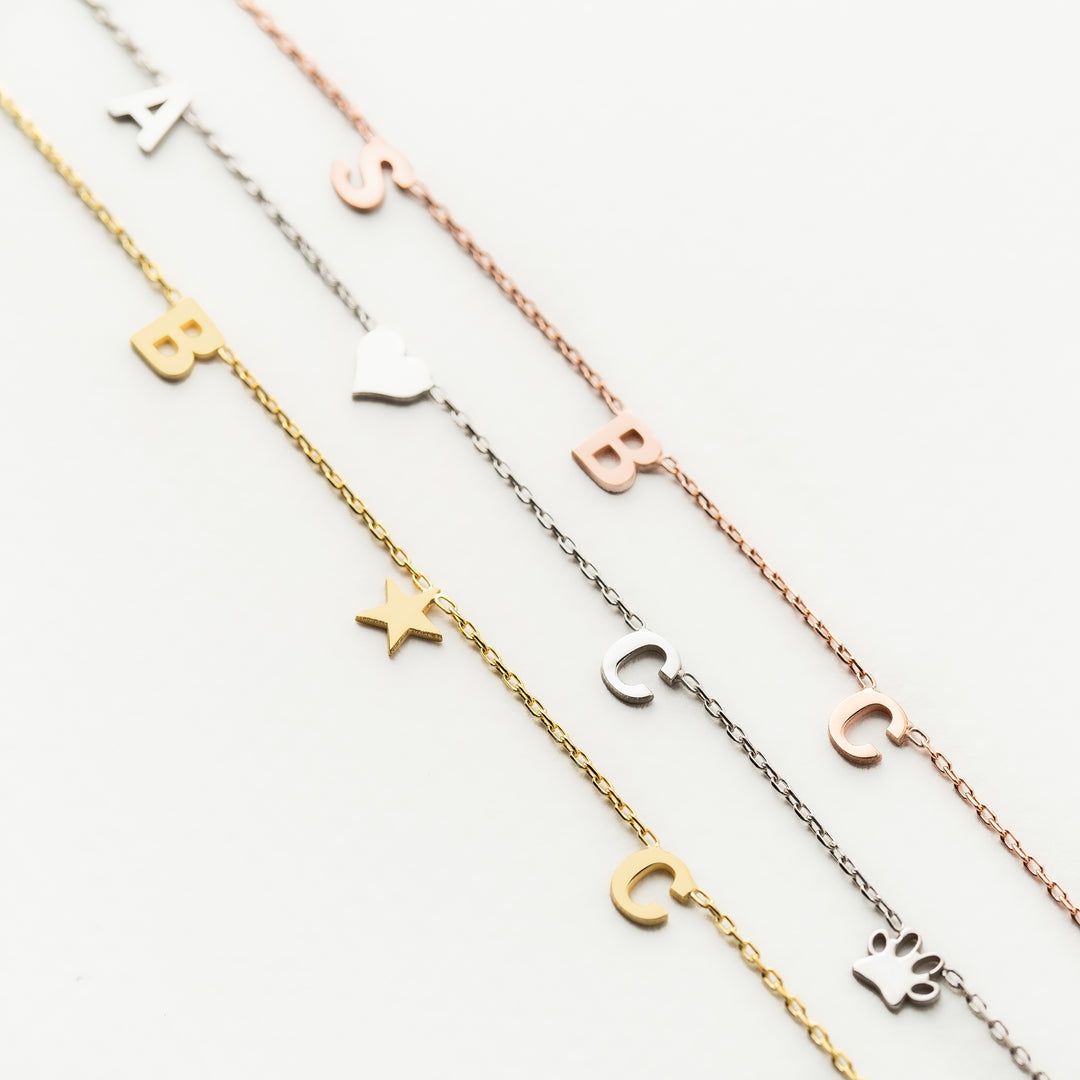 Initial Necklace | Personalized Name Necklace | Letter Necklace | Gold Necklace | Wife Gifts | Gifts For Mom | Moms Gift | Birthday Gift